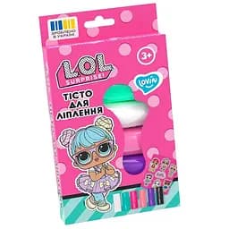 Набір для ліплення з тістом L.O.L. Surprise!, 6 кольорів, TM Lovin - мініатюра 3