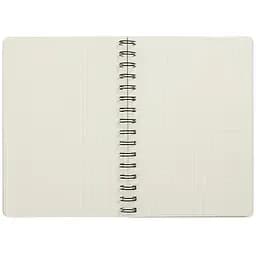 Книга для нотаток Buromax Color Lines А5 80 аркушів у клітинку блакитна (BM.24572110-02) - мініатюра 2
