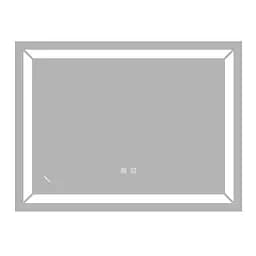 Дзеркало Zerix Kubix MR04-80x60-Reverse з LED Touch, Anti-fog, димером, регулятором яскравості ZX6054