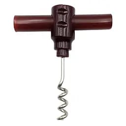 Штопор гвинтовий розбірний кишеньковий, Kitchen Master Червоний 84261