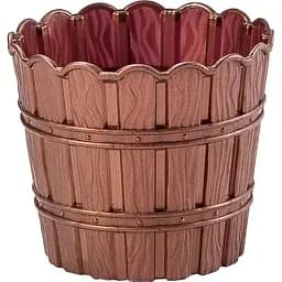 Горшок для цветов Violet House Bamboo Mix с внутренней вставкой 10 л в ассортименте (1050 Бамбу MIX д/цветов с внут. вставкой 10 л.)