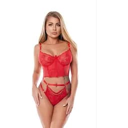 Корсет Anais Kaia XXL/XXXL красный