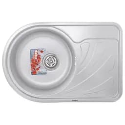 Кухонна мийка Haiba 67x44 satin HB0649, Нержавіюча сталь