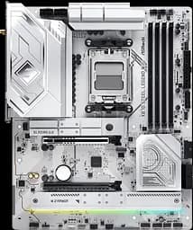 Материнська плата ASRock X870 Steel Legend Wi-Fi Socket AM5 (X870 STEEL LEGEND WIFI) Б/В - мініатюра 2
