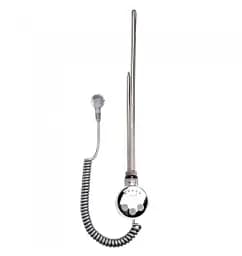 ТЕН для рушникосушки Terma MEG з електронним термостатом 1000W Chrome + трійник 30412