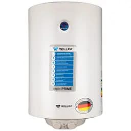 Водонагреватель Willer PRIME, 1500 Вт, сухой ТЭН, 80 л, цилиндрический, вертикальный, белый (EV80DR)