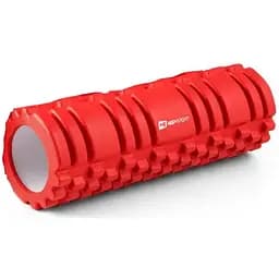 Роллер масажер (валик, ролик) Hop-Sport EVA 33 x 10см HS-A033YG червоний