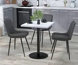 Обідній стіл квадратний BS-450 60×60 см Loft Design (Білий)