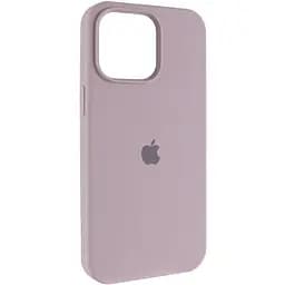 Чохол Epik Silicone Case AA Logo with MagSafe для Apple iPhone 11, 6.1 Сірий/Lavender