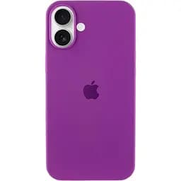Чохол Epik Silicone Case Full Protective AA для Apple iPhone 16, 6.1 Фіолетовий/Grape