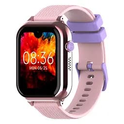 Дитячий смарт-годинник Wonlex KT38 годинник-телефон з відеодзвінком GPS WI-FI і SIM-картою Pink (19135)