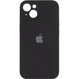 Чехол Epik Silicone Case Full Camera Protective (AA) для Apple iPhone 13 (6.1) Черный/Black