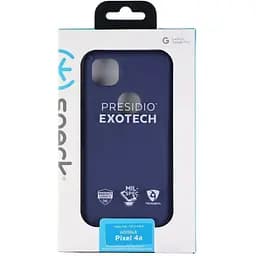 Протиударний силіконовий чохол Speck Presidio ExoTech для Google Pixel 4a (5.8") Coastal Blue (137204-7807) - мініатюра 3