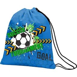 Сумка для обуви Smart SB-01 Football синяя (559069)