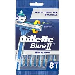Одноразові станки для гоління Gillette Blue2 Max 8 шт. - мініатюра 2