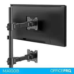 Кронштейн OfficePro MA122B 17-49" Black (VESA100х100) - мініатюра 7