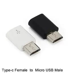 Перехідник GRAND USB-C female microUSB male - мініатюра 2