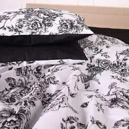 Наволочка MirSon Ranforce Elite 17-4840 Deborah  45х45 см чорно-біла (2200009579639)