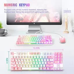 Набір Gaming Combo 2-in1 ONIKUMA G26 + CW905 (Keyboard ENG розкладка/Mouse) - мініатюра 4