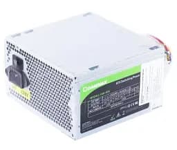 Блок живлення 500 Вт, GameMax GM-500, 80+ Basic, Active PFC, 12 см, 3xSATA / 1x6pin / 1x4+4-pin / 1x20+4-pin, захист OVP / UVP / SIP / OCP / OLP / OPP / SCP