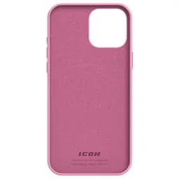 Силиконовый чехол для Apple iPhone 15 Pro Max, ICON2 Case, розовый, противоударный, панель, защита всего корпуса, матовая поверхность Soft Touch, выступает над дисплеем, совместим с защитными стеклами и пленками, с микрофиброй, ArmorStandart (ARM77018) - мініатюра 2