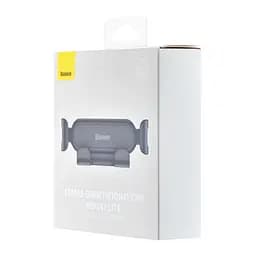 Холдер Baseus Stable Gravitational Car Mount Lite ( Air Outlet Version ) Black - мініатюра 2
