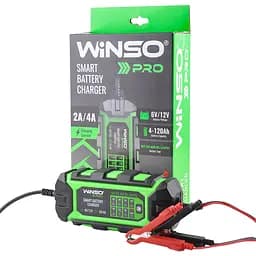 Зарядний пристрій АКБ Winso PRO 8LEDs 4A 6V/12V 4-120Ah