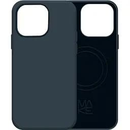 Чохол Make Apple iPhone 14 Pro Max Premium Silicone MagPro Midnight