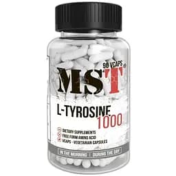 Амінокислота MST L-Tyrosine 1000, 90 вегакапсул
