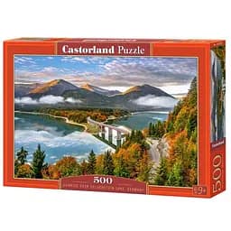 Пазл Castorland Восход солнца над озером Сильвенштайн Германия 500 эл. (b-53353)