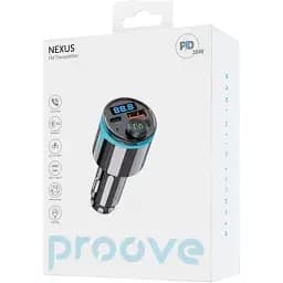 FM-трансмітер Proove FM Launcher Nexus 30W Type-C+USB Black (FMNX30110001) [138403] - мініатюра 5
