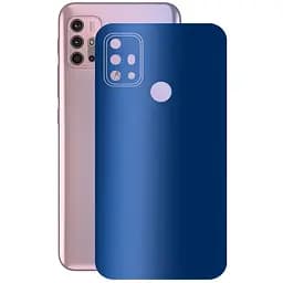 Захисна плівка StatusSKIN для Motorola Moto G30 xt2129-2 Корпус Вініл Синій матовий - мініатюра 1