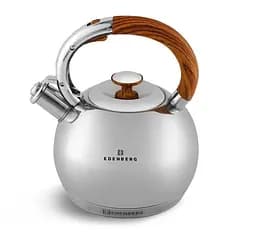 Чайник із свистком Edenberg EB-7006-Brown 3 л коричневий