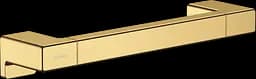Поручень в душ Hansgrohe AddStoris 32.7/34.8 x 7.9 см Polished Gold Optic 41744990, Золотий