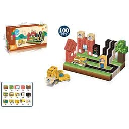 Магнітні блоки My World Місто 2.3 см 100 ел. (CJ-4515482)