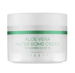 Увлажняющий крем для лица Алоэ Aloe Vera Water Bomb Cream Jigott 150 мл