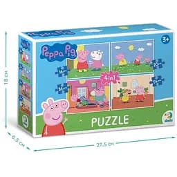 Пазл DoDo 4 в 1 Peppa Pig (200343) - мініатюра 8