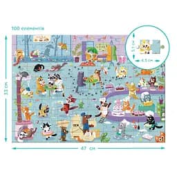 Дитячий пазл Шукай та знаходь "Котяче кафе" DoDo Toys 300667, 100 елементів - мініатюра 5