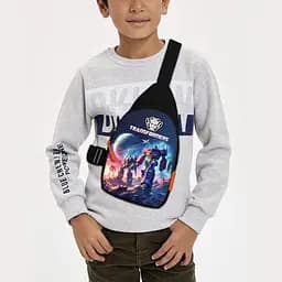 Сумка через плечо детская Трансформеры 29х17 см сумка слинг для мальчика (02227)