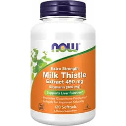 Розторопша Now Foods Silymarin Milk Thistle 450 мг 120 капсул