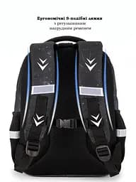 Ортопедичний шкільний рюкзак 6 в 1 для хлопчика School Standard 38х30х18 см з Машиной для молодших класів (170-59) - мініатюра 7