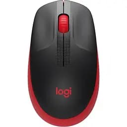 Миша Logitech M190 Full-Size Wireless Mouse red (910-005908)