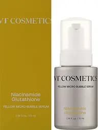Мікробульбашкова сироватка з ніацинамідом і глутатіоном 70 мл VT Cosmetics Niacinamide Glutathione Yellow Micro Bubble Serum - мініатюра 2