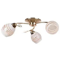 Люстра потолочная Brille в спальню E14 60W G (LK-507C/3)