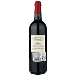 Вино Chateau de Sales 2012, червоне, сухе, 0,75 л - мініатюра 2