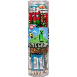 Олівець "Minecraft" з гумкою Yes 280634 Різнокольоровий