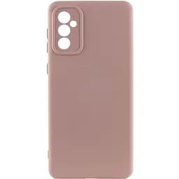 Чехол TPU GETMAN Liquid Silk Full Camera для Samsung Galaxy A56 5G Розовый / Pink Sand