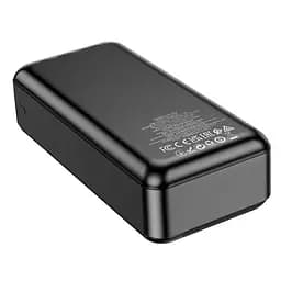 Акумулятор зовнішній Borofone Pindar power bank BJ27B 30000mAh чорний - мініатюра 2