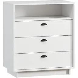 Комод з висувними ящиками Moreli K-0001, 800x900x450 мм Білий (mo-K0001-white)