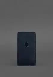 Кожаный чехол для iPhone 13 Синий Crazy Horse